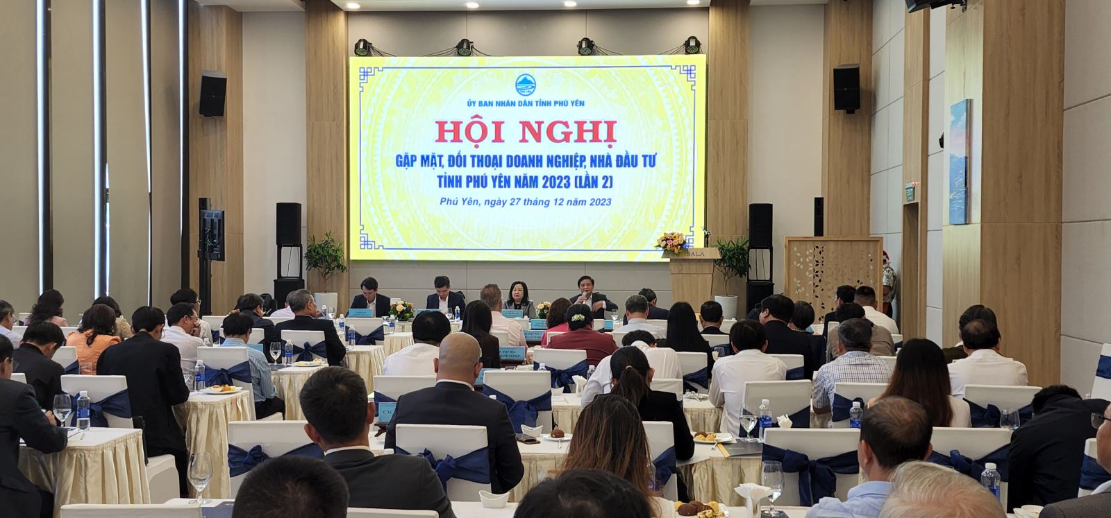 Hội nghị gặp mặt, đối thoại doanh nghiệp, nhà đầu tư tỉnh Phú Yên năm 2023 lần 2